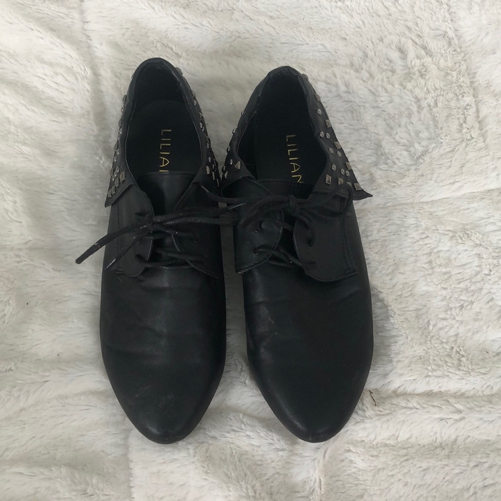 Black Studded shoes